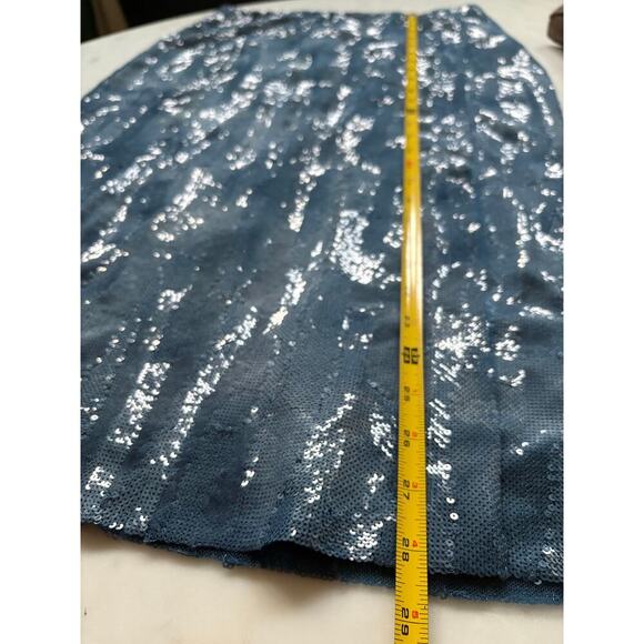 Ralph Lauren Collection Purple Label Embellished Tulle Pencil Skirt Sequin Wrap - Picture 8 of 11